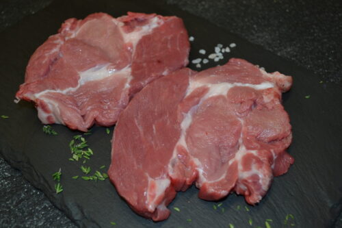 Organic Pork Leg Steaks