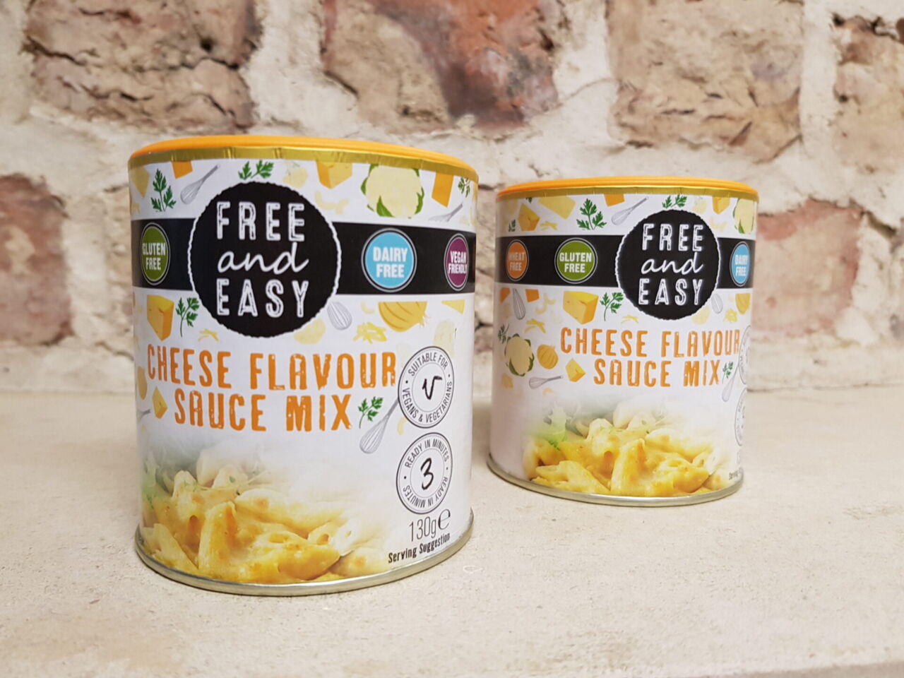 Free and Easy Dairy Free Cheese Sauce Mix 130g Cross Lanes Organic Farm