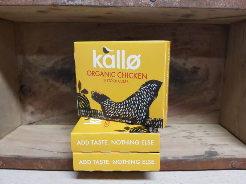 Kallo Organic Chicken Stock Cubes Cross Lanes