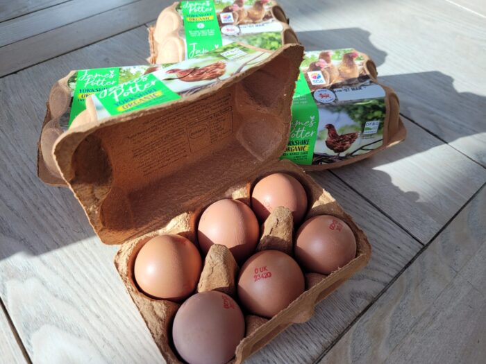 Organic Eggs Half Dozen