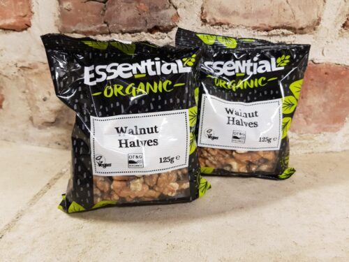 Essentials Organic Walnut Halves 125g